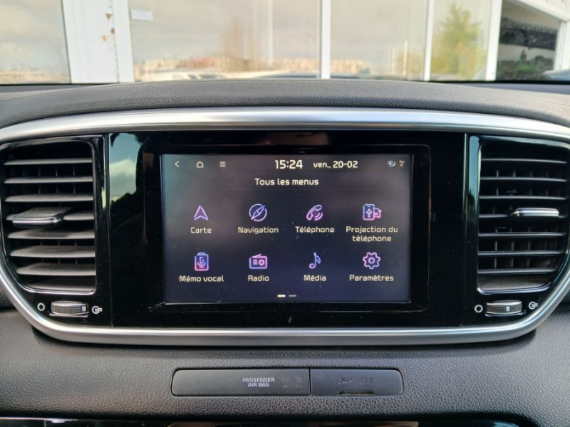 Photo 24 de l'offre de KIA SPORTAGE 1.6 CRDI 136 BVA GT LINE CUIR Camera Attel. à 19450€ chez Mérignac auto