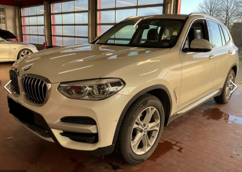 Bmw X3 (G01) XDRIVE 20DA 190 Mild Hybrid X LINE TOIT Pano Attel. 1ère Main DIESEL BLANC Occasion à vendre