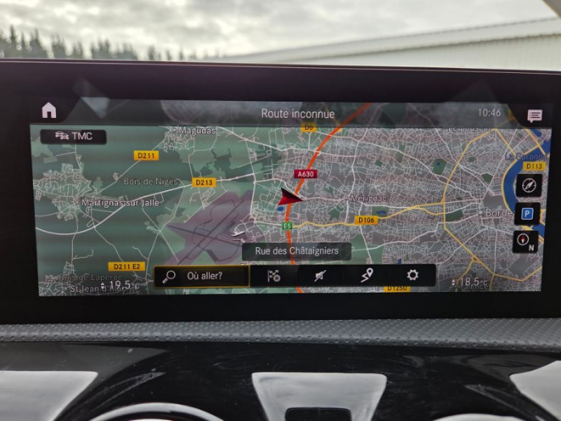 Photo 8 de l'offre de MERCEDES-BENZ CLASSE A 200D 150 8G-DCT BUSINESS SOLUTION CUIR 1ère Main à 27450€ chez Mérignac auto