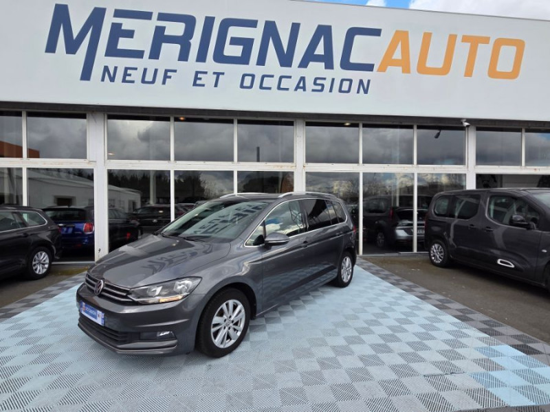 Photo 27 de l'offre de VOLKSWAGEN TOURAN III 1.5 TSI 150 DSG7 CARAT HIGHLINE CUIR SE GPS ACC SC 5PL 1ère Main à 26950€ chez Mérignac auto