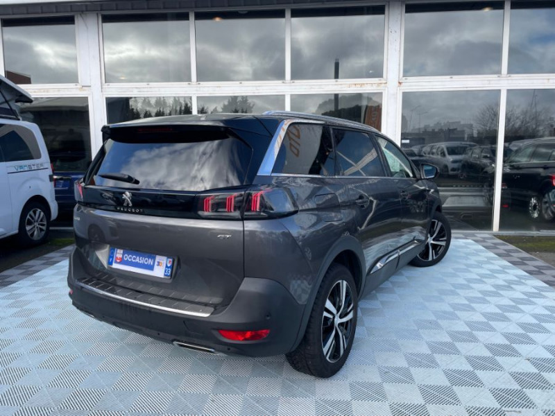 Photo 11 de l'offre de PEUGEOT 5008 II 1.5 BlueHDi 130 EAT8 GT TOE Camera 360° 7PL à 27950€ chez Mérignac auto