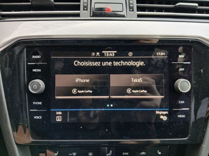 Photo 7 de l'offre de VOLKSWAGEN PASSAT SW VIII 1.5 TSI 150 DSG7 STYLE BUSINESS CUIR GPS ACC Hayon EL. 1ère Main à 29500€ chez Mérignac auto