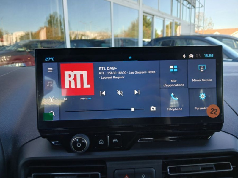 Photo 22 de l'offre de CITROEN BERLINGO 1.5 BlueHDi 130 EAT8 N1 MAX ADML Camera à 28450€ chez Mérignac auto