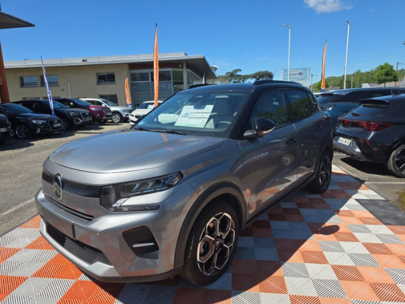 Citroen C3 NEW 1.2 PureTech 100 BVM6 MAX GPS Camera ESSENCE GRIS MERCURY TOIT NOIR Occasion à vendre