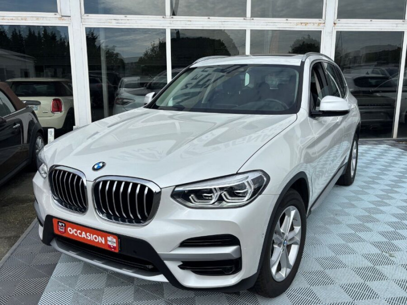Photo 1 de l'offre de BMW X3 (G01) XDRIVE 20DA 190 Mild Hybrid X LINE TOIT Pano Attel. 1ère Main à 41500€ chez Mérignac auto