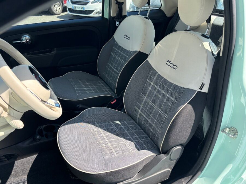Photo 4 de l'offre de FIAT 500 1.0 70 BVM6 HYBRID LOUNGE Toit Pano à 12750€ chez Mérignac auto
