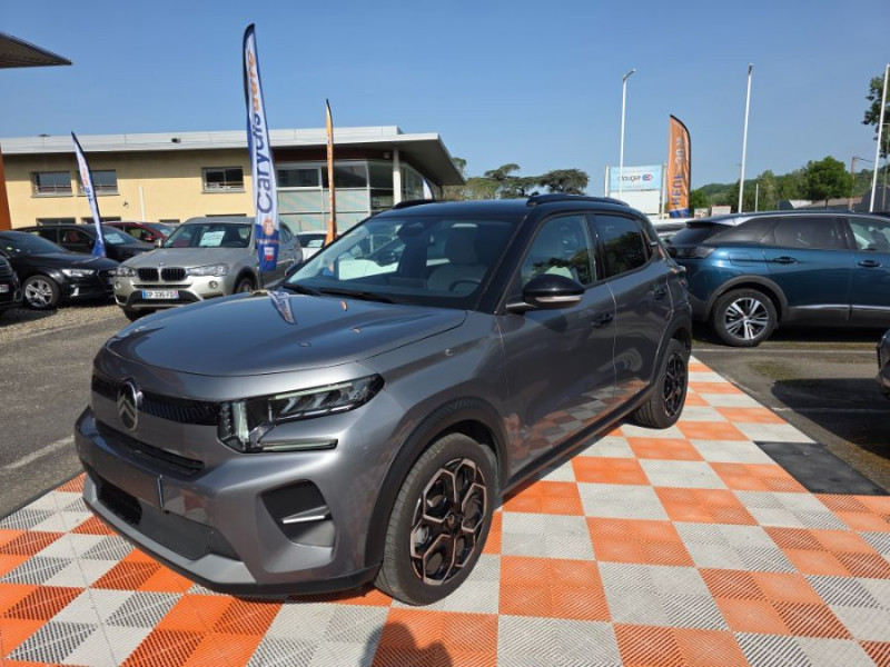 Citroen C3 NEW 1.2 PureTech 100 BVM6 MAX GPS Camera ESSENCE GRIS MERCURY TOIT NOIR Occasion à vendre