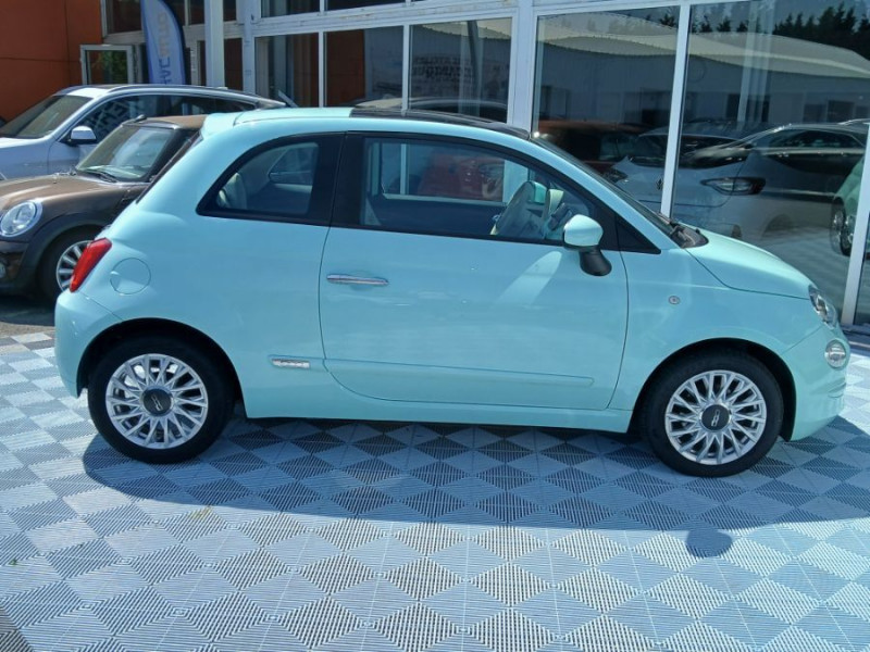 Photo 10 de l'offre de FIAT 500 1.0 70 BVM6 HYBRID LOUNGE Toit Pano à 12750€ chez Mérignac auto