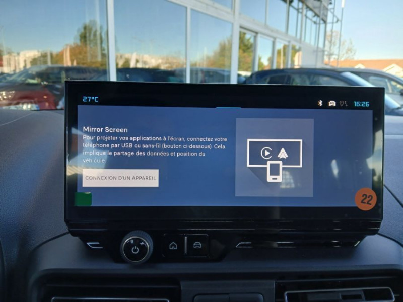 Photo 29 de l'offre de CITROEN BERLINGO 1.5 BlueHDi 130 EAT8 N1 PACK ADML Camera 3 Sièges Arr. à 27950€ chez Mérignac auto