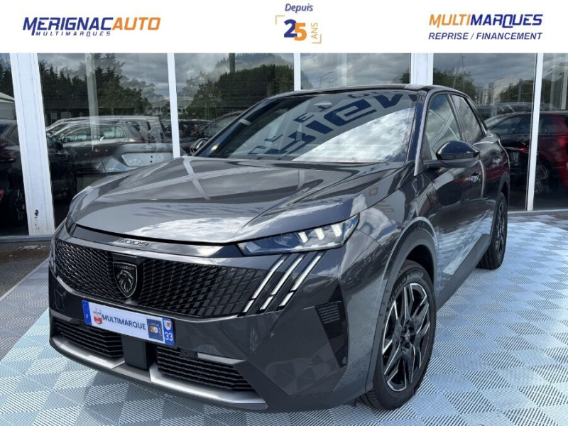 Photo 1 de l'offre de PEUGEOT 3008 HYBRID 145 e-DCS6 GT Hayon Elect. LED Pixel SC à 32950€ chez Mérignac auto