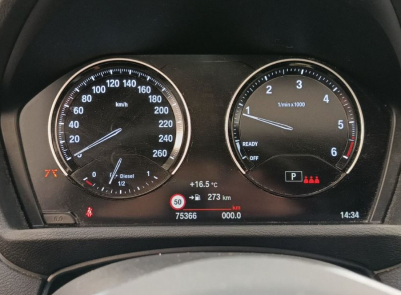 Photo 14 de l'offre de BMW X1 (F48) (2) New SDRIVE 18DA 136 BVA8 PACK TOE SEM Camera Hayon Elec. 1ère Main à 27850€ chez Mérignac auto