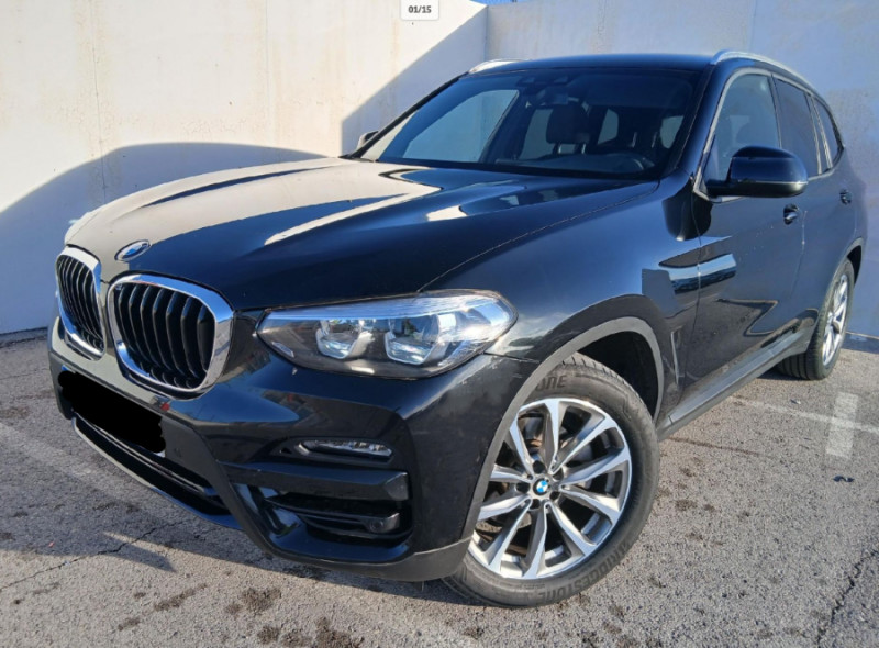 Photo 1 de l'offre de BMW X3 (G01) XDRIVE 20DA 190 GPS Camera JA19 Hayon EL.1ère Main à 34950€ chez Mérignac auto