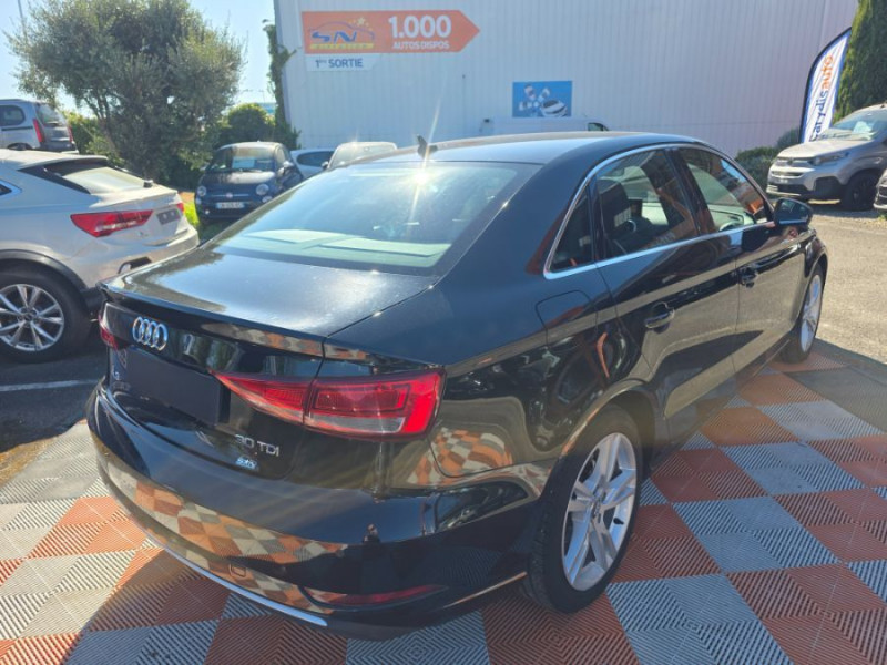 Photo 11 de l'offre de AUDI A3 SPORTBACK BERLINE 30 TDI 116 S Tronic 7 SPORT 4P GPS Xénon Plus SC JA17 à 19950€ chez Mérignac auto