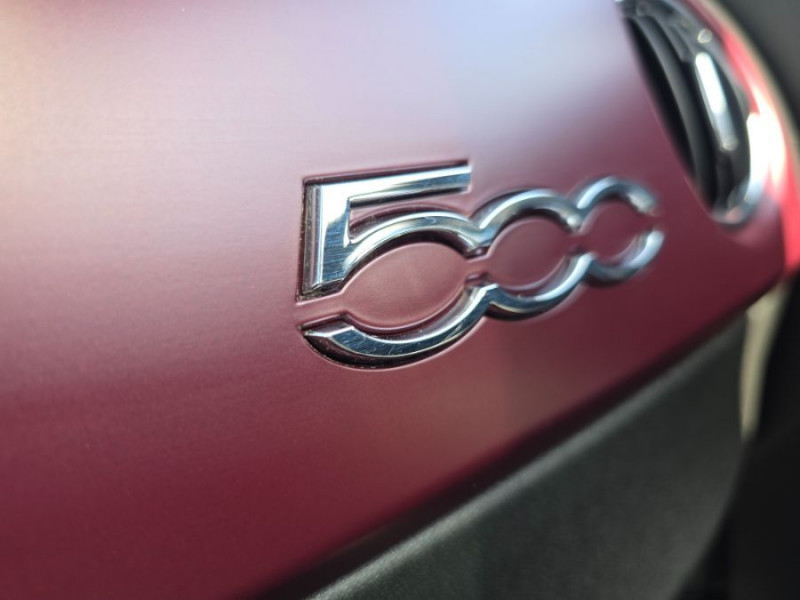 Photo 28 de l'offre de FIAT 500 1.2 69 Dualogic STAR TOIT Pano JA16 CarPlay à 12850€ chez Mérignac auto