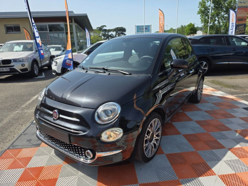 Photo 1 de l'offre de FIAT 500 1.2 69 Dualogic STAR TOIT Pano JA16 CarPlay à 12850€ chez Mérignac auto
