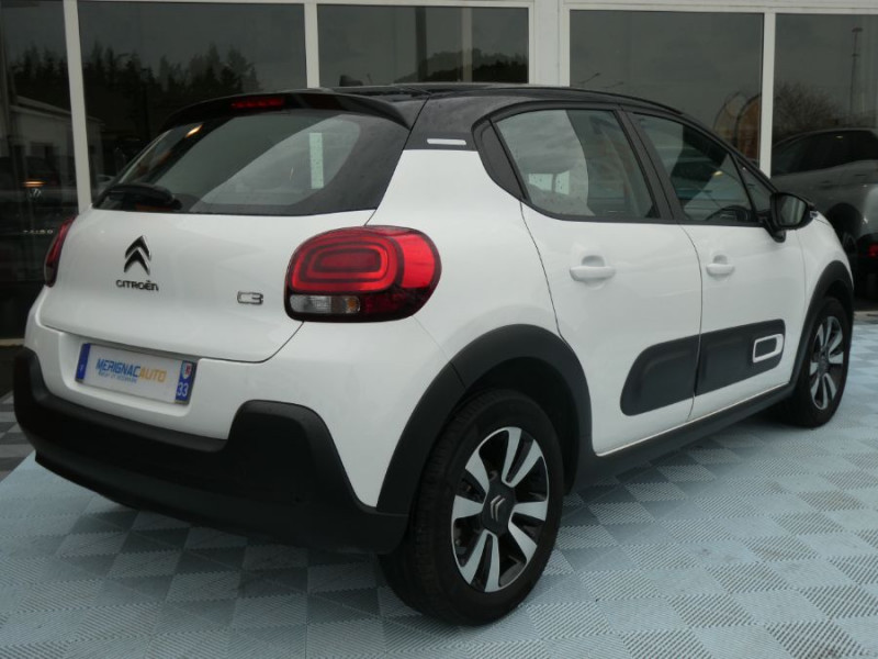 Photo 3 de l'offre de CITROEN C3 III 1.2 PureTech 83 MAX SHINE JA16 à 12950€ chez Mérignac auto