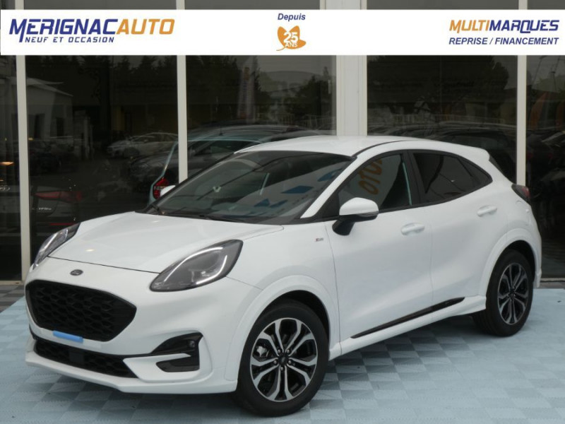 Photo 1 de l'offre de FORD PUMA 1.0 EcoBoost 125 BV6 HYBRID MHEV ST LINE à 18450€ chez Mérignac auto