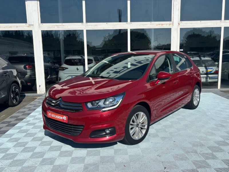 Citroen C4 1.2 PureTech 110 FEEL CLIM Auto Radar Bluetooth ESSENCE ROUGE NACRE Occasion à vendre