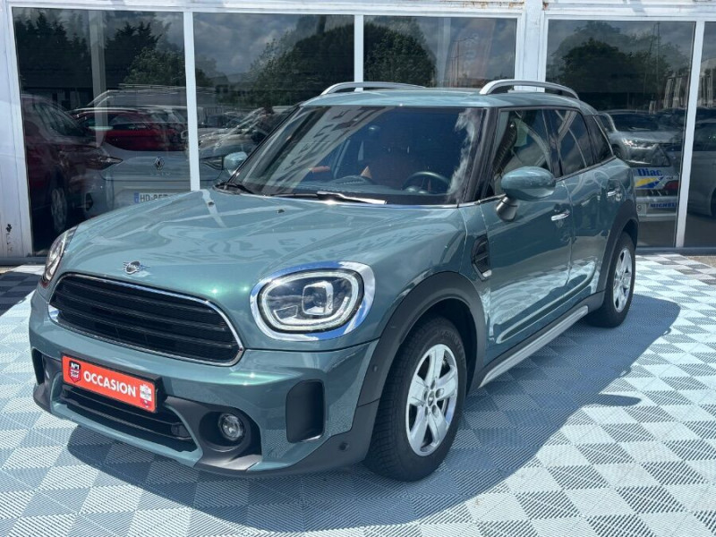 Mini COUNTRYMAN (F60) ONE D 115 BVA CUIR GPS Key Less CarPlay 1ère Main DIESEL SAGE GREEN Occasion à vendre