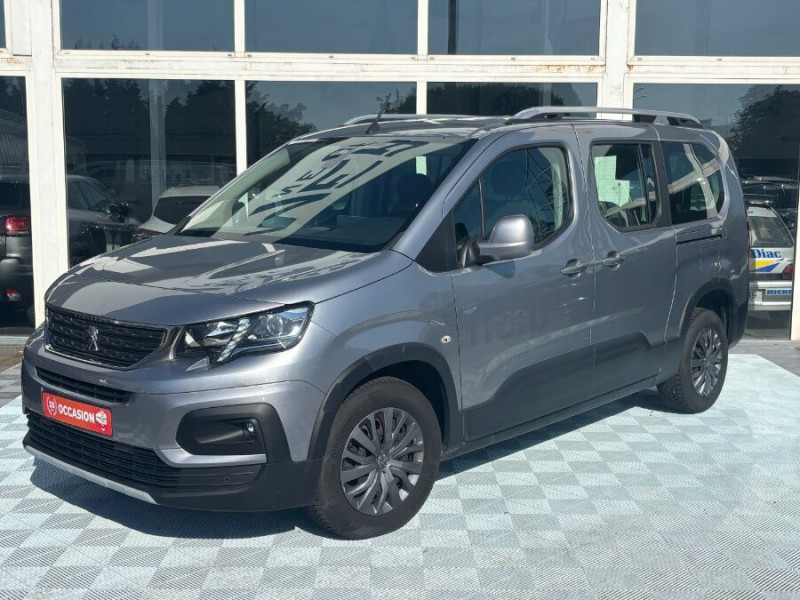 Photo 1 de l'offre de PEUGEOT RIFTER XL LONG 1.5 BlueHDi 130 EAT8 ALLURE Equipé TPMR 6PL en TVA à 32900€ chez Mérignac auto