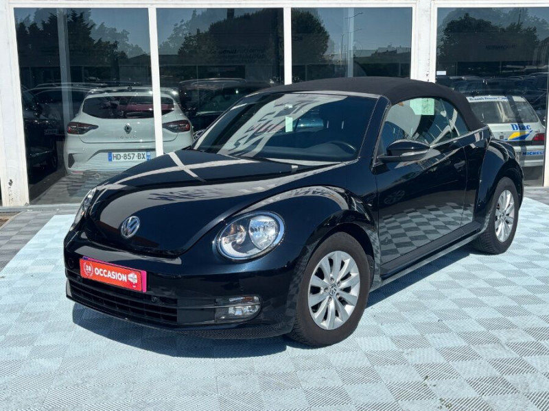 Photo 5 de l'offre de VOLKSWAGEN COCCINELLE CABRIOLET 1.2 TSI 105 BVM6 GPS Radars à 15950€ chez Mérignac auto