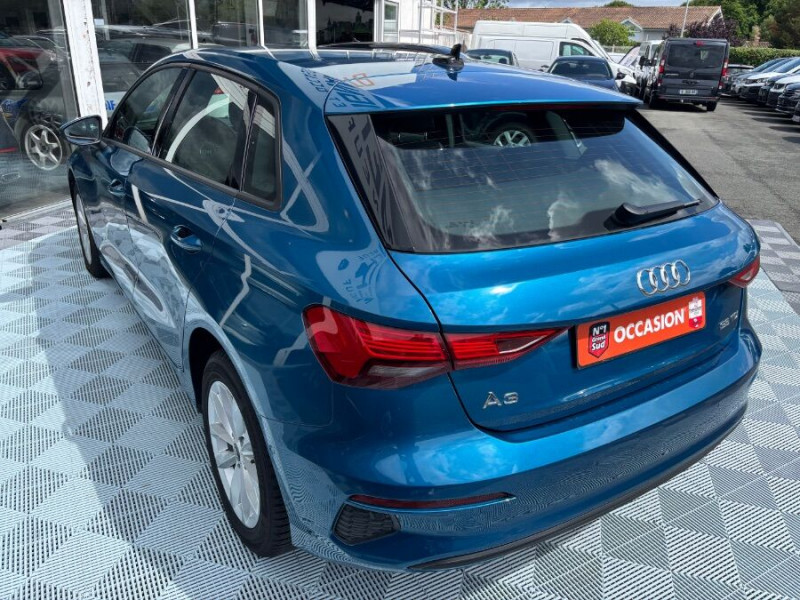 Photo 8 de l'offre de AUDI A3 SPORTBACK IV 35 TDI 150 S Tronic 7 PACK GPS Camera Radars 1ère Main à 25450€ chez Mérignac auto