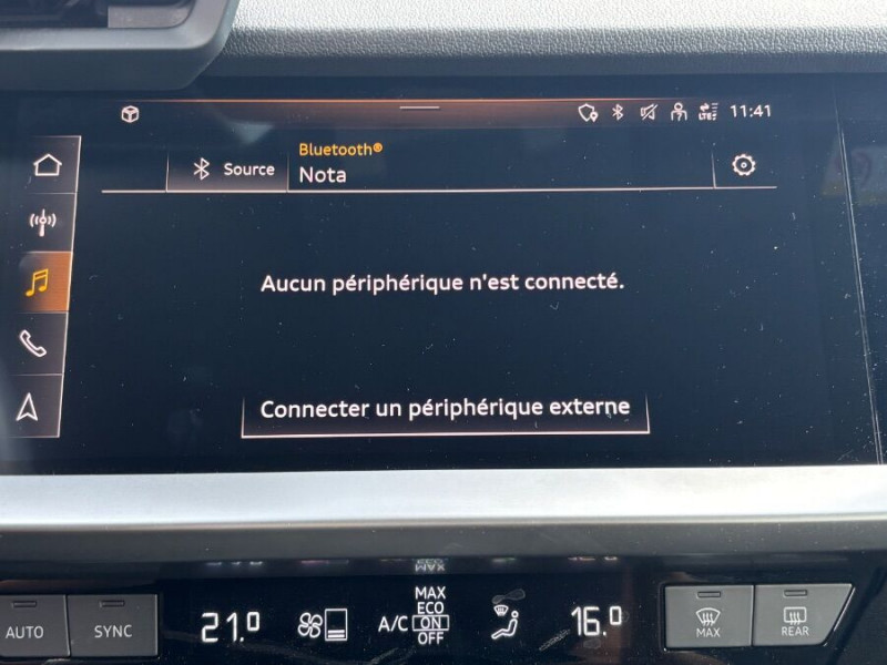 Photo 28 de l'offre de AUDI A3 SPORTBACK IV 35 TDI 150 S Tronic 7 PACK GPS Camera Radars 1ère Main à 25450€ chez Mérignac auto