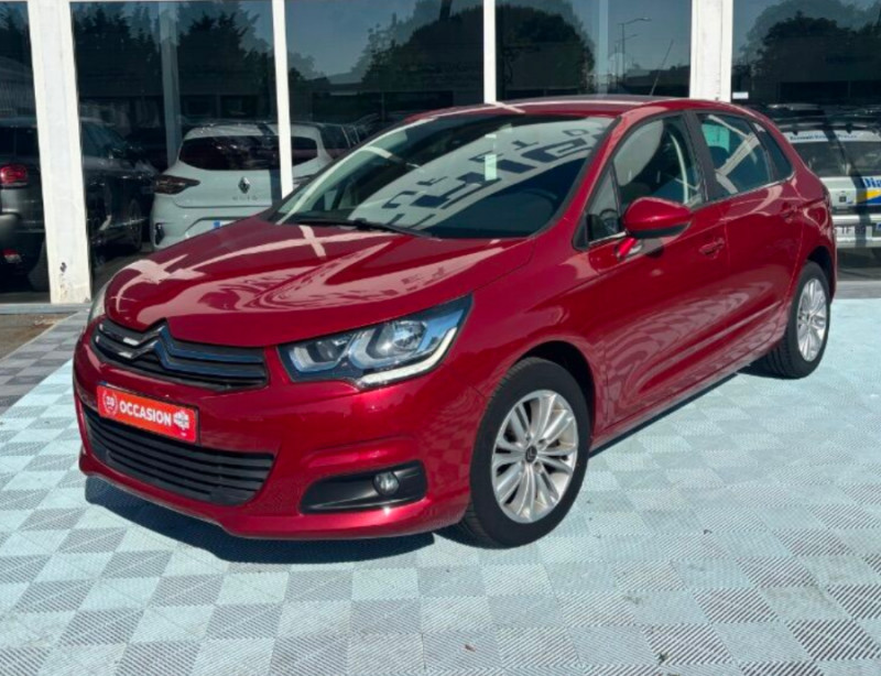 Citroen C4 1.2 PureTech 110 FEEL CLIM Auto Radar Bluetooth ESSENCE ROUGE NACRE Occasion à vendre