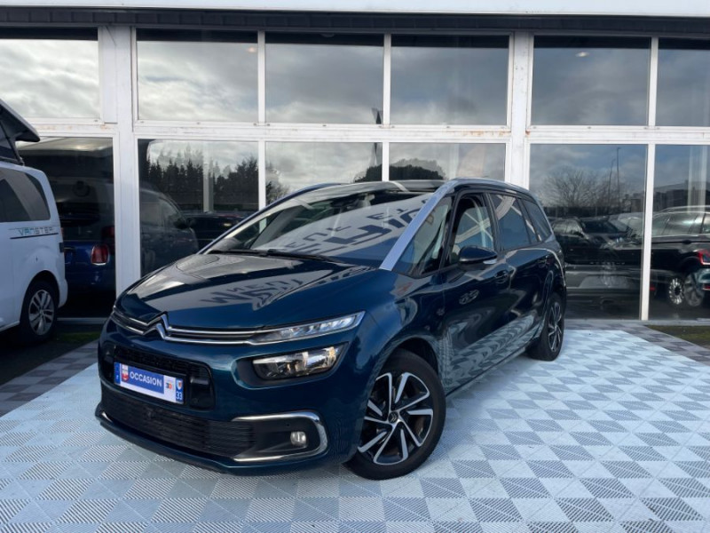 Photo 1 de l'offre de CITROEN GRAND C4 SPACETOURER 1.5 BlueHDi 130 EAT8 SHINE CUIR SEM Hayon EL. Attel. 7PL 1ère Main à 23990€ chez Mérignac auto