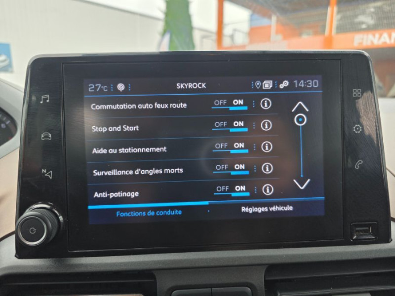 Photo 30 de l'offre de PEUGEOT RIFTER 1.5 BlueHDi 130 BVM6 GT JA17 230V Attel. à 21950€ chez Mérignac auto