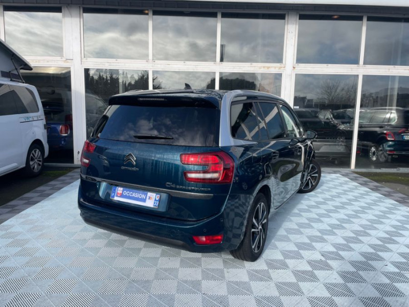 Photo 10 de l'offre de CITROEN GRAND C4 SPACETOURER 1.5 BlueHDi 130 EAT8 SHINE CUIR SEM Hayon EL. Attel. 7PL 1ère Main à 23990€ chez Mérignac auto