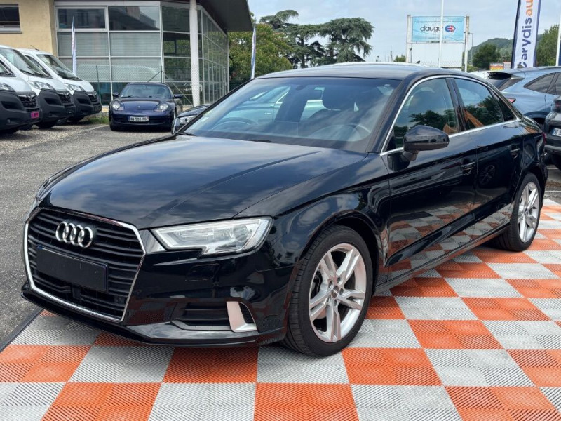 Audi A3 SPORTBACK BERLINE 30 TDI 116 S Tronic 7 SPORT 4P GPS Xénon Plus SC JA17 DIESEL NOIR MYTHOS METAL Occasion à vendre