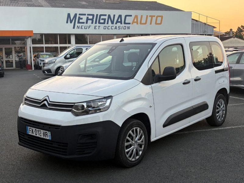Photo 7 de l'offre de CITROEN BERLINGO 1.5 BlueHDi 100 BVM6 LIVE CLIM Bluetooth à 18450€ chez Mérignac auto