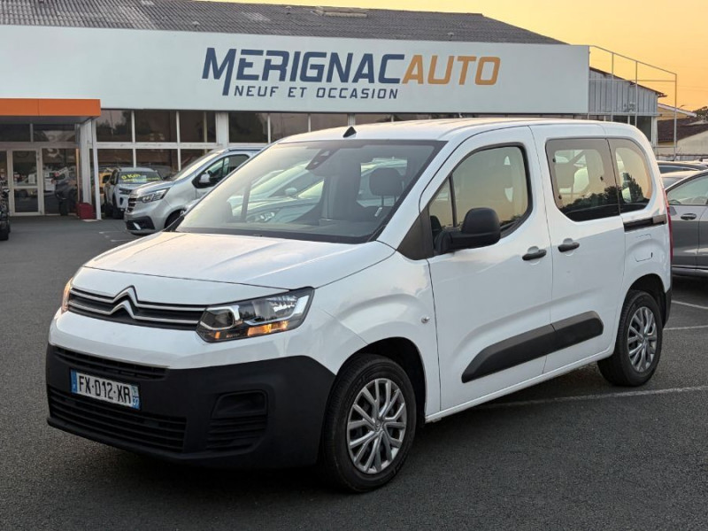 Photo 1 de l'offre de CITROEN BERLINGO 1.5 BlueHDi 100 BVM6 LIVE CLIM Bluetooth à 18450€ chez Mérignac auto