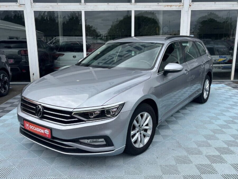 Volkswagen PASSAT SW VIII 2.0 TDI 122 DSG7 STYLE BUSINESS GPS Radars ACC Hayon EL. 1ère Main DIESEL GRIS ALU Occasion à vendre