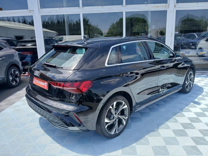 Photo 3 de l'offre de AUDI A3 SPORTBACK IV New 40 TFSIe 204 25.7kWh S Tronic S LINE 142Kms Elect. WLTP Key Less Hayon EL. à 39450€ chez Mérignac auto
