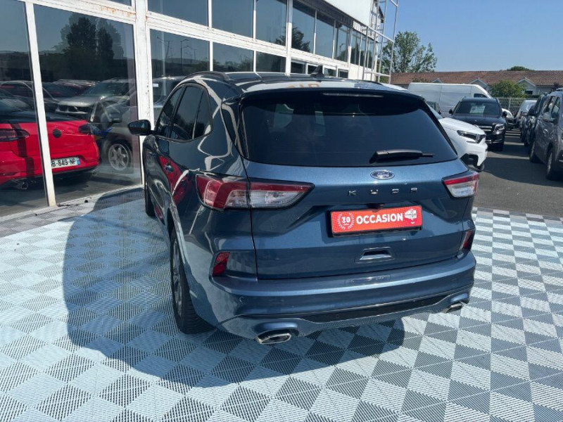 Photo 3 de l'offre de FORD KUGA 2.0 ECOBLUE D 120 BVA8 ST LINE X 360° Attel. Options... à 25390€ chez Mérignac auto