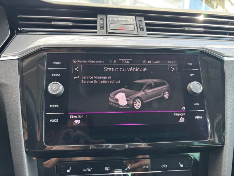 Photo 33 de l'offre de VOLKSWAGEN PASSAT SW VIII 1.5 TSI 150 DSG7 STYLE BUSINESS CUIR GPS ACC Hayon EL. 1ère Main à 28900€ chez Mérignac auto
