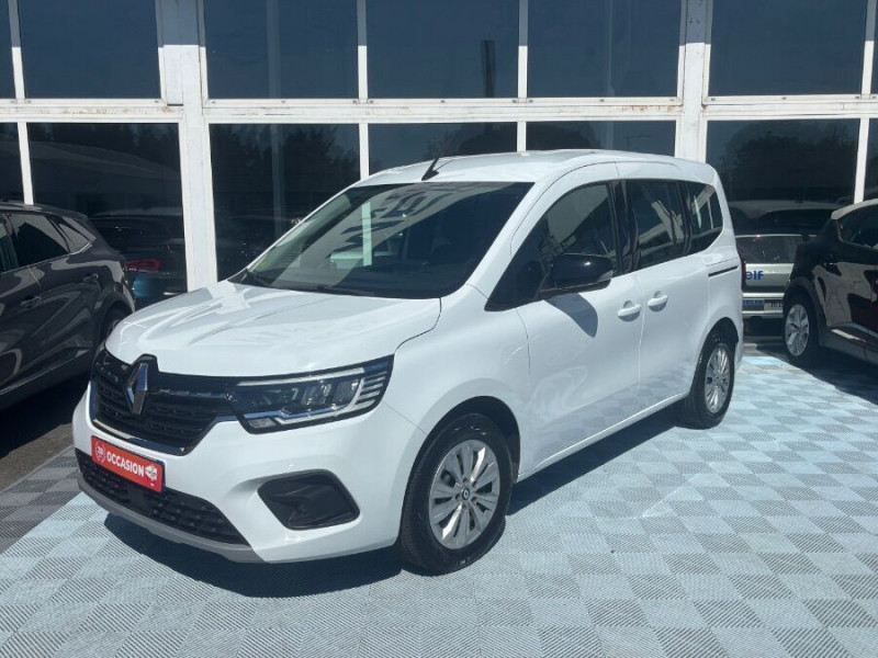 Renault KANGOO 1.5 BLUE DCI 95 EVOLUTION GPS Camera 1ère Main DIESEL BLANC Occasion à vendre