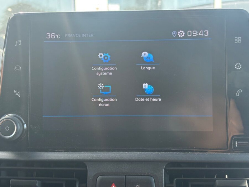 Photo 23 de l'offre de PEUGEOT PARTNER XL LONG 1.5 BlueHDi 100 BVM6 CLIM Camera Attel. à 17950€ chez Mérignac auto