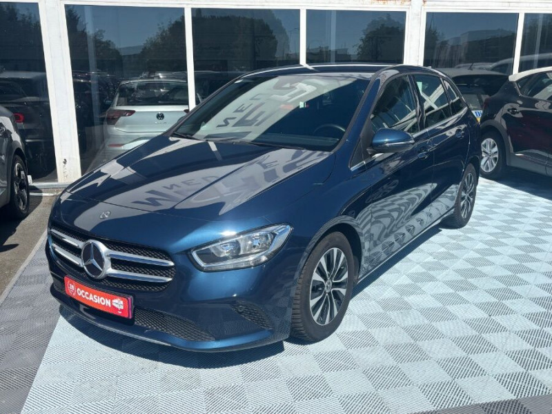 Mercedes-Benz CLASSE B 200d 150 8G-DCT BUSINESS GPS Camera Hayon Elec.Attel. 1ère Main DIESEL BLEU MÉTAL Occasion à vendre