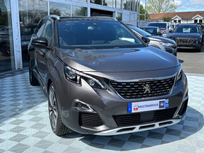 Photo 2 de l'offre de PEUGEOT 5008 II 1.5 BlueHDi 130 EAT8 GT LINE Full CUIR TOE JA18 Hayon EL. 7PL à 23950€ chez Mérignac auto