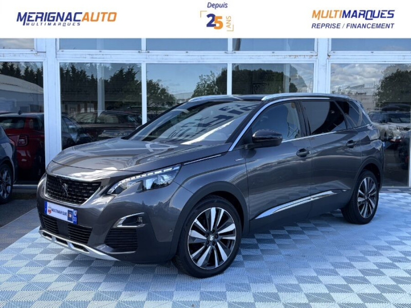 Photo 1 de l'offre de PEUGEOT 5008 II 1.5 BlueHDi 130 EAT8 GT LINE Full CUIR TOE JA18 Hayon EL. 7PL à 23950€ chez Mérignac auto