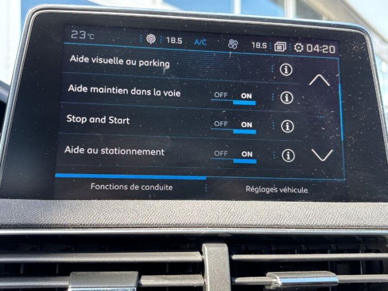 Photo 25 de l'offre de PEUGEOT 5008 II 1.5 BlueHDi 130 EAT8 GT LINE Full CUIR TOE JA18 Hayon EL. 7PL à 23950€ chez Mérignac auto