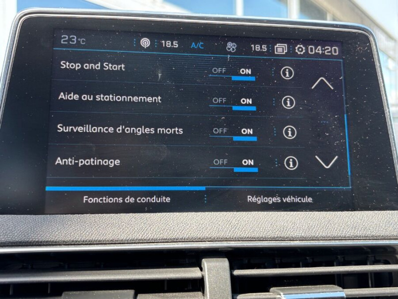 Photo 27 de l'offre de PEUGEOT 5008 II 1.5 BlueHDi 130 EAT8 GT LINE Full CUIR TOE JA18 Hayon EL. 7PL à 23950€ chez Mérignac auto