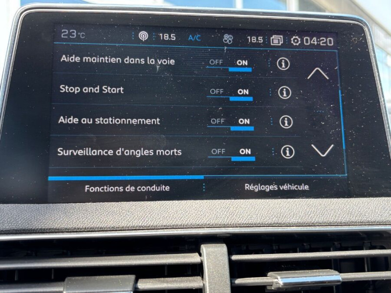 Photo 26 de l'offre de PEUGEOT 5008 II 1.5 BlueHDi 130 EAT8 GT LINE Full CUIR TOE JA18 Hayon EL. 7PL à 23950€ chez Mérignac auto