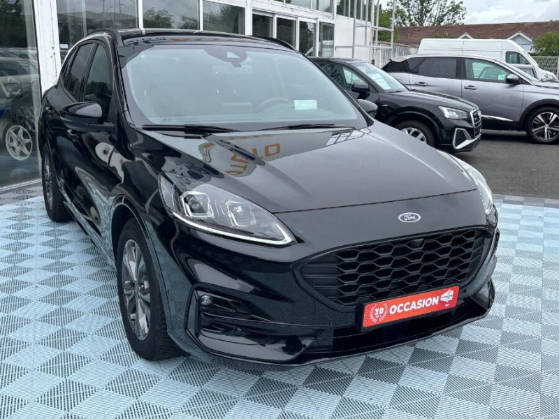 Photo 2 de l'offre de FORD KUGA 2.0 ECOBLUE D 120 BVA8 ST LINE X 360° Attel. Options... à 25390€ chez Mérignac auto