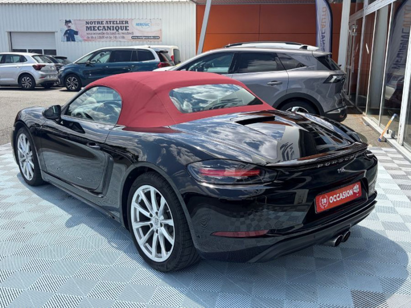 Photo 2 de l'offre de PORSCHE 718 BOXSTER 2.0 TURBO 300cv PDK Camera JA19 1ère Main à 57400€ chez Mérignac auto