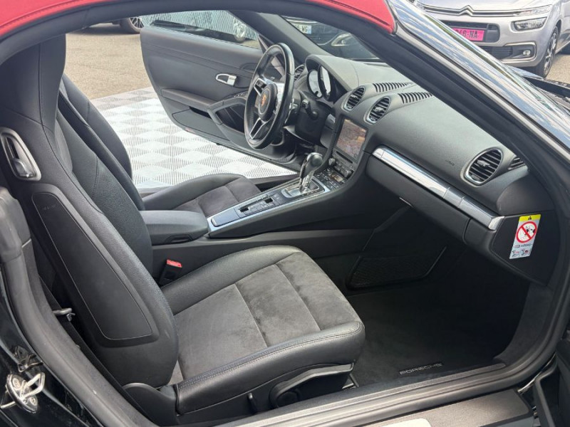 Photo 26 de l'offre de PORSCHE 718 BOXSTER 2.0 TURBO 300cv PDK Camera JA19 1ère Main à 57400€ chez Mérignac auto