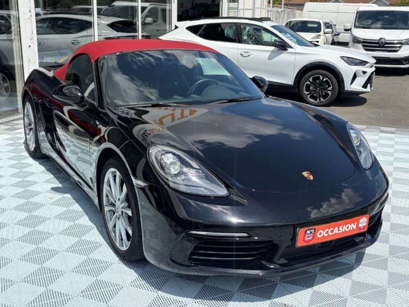 Photo 10 de l'offre de PORSCHE 718 BOXSTER 2.0 TURBO 300cv PDK Camera JA19 1ère Main à 57400€ chez Mérignac auto